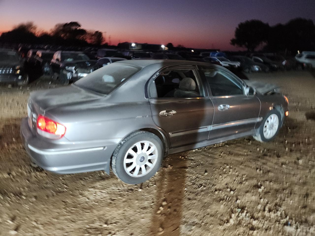 2002 Hyundai Sonata Gls Gray vin: KMHWF35H52A591752