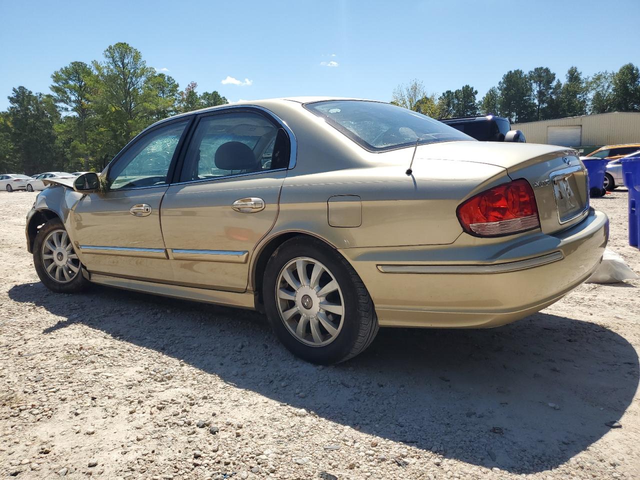 2003 Hyundai Sonata Gls Gold vin: KMHWF35H53A847888