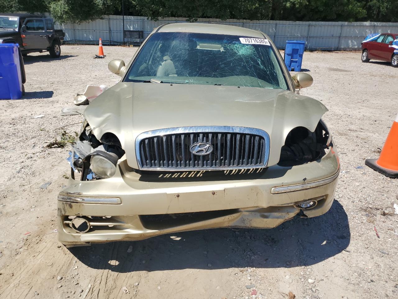 2003 Hyundai Sonata Gls Gold vin: KMHWF35H53A847888