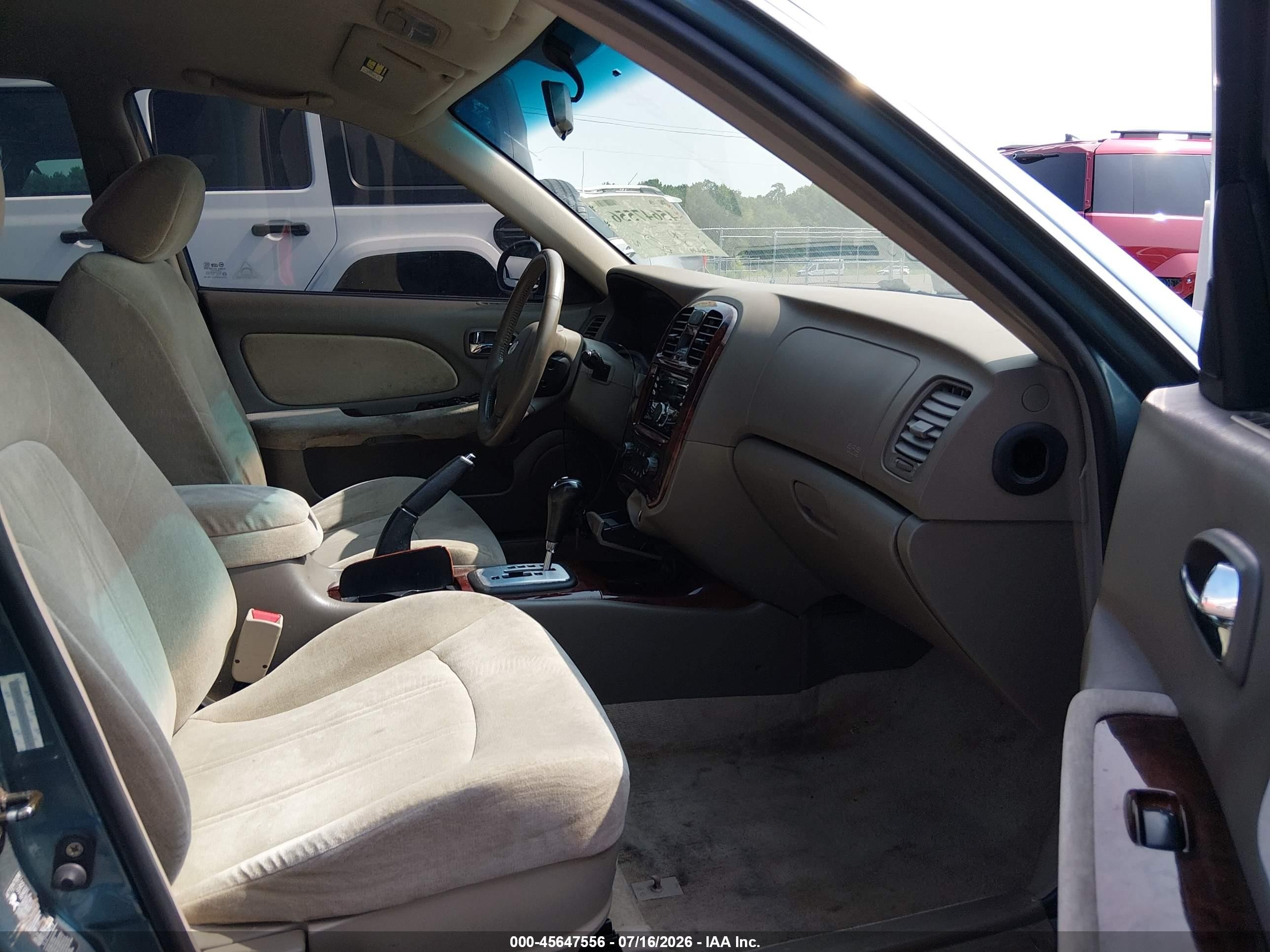 2004 Hyundai Sonata Gls/lx Light Blue vin: KMHWF35H54A055449
