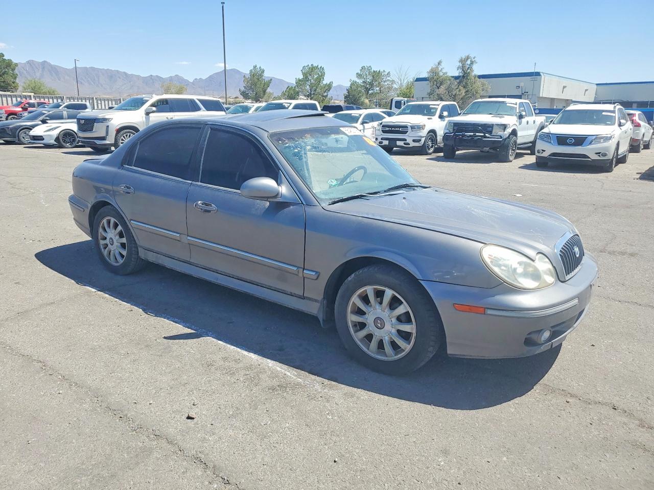 2004 Hyundai Sonata Gls Gray vin: KMHWF35H54A938970