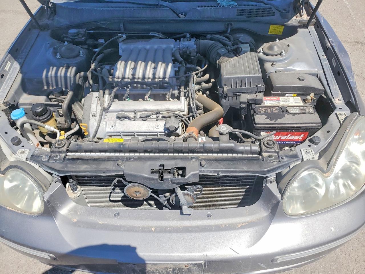 2004 Hyundai Sonata Gls Gray vin: KMHWF35H54A938970