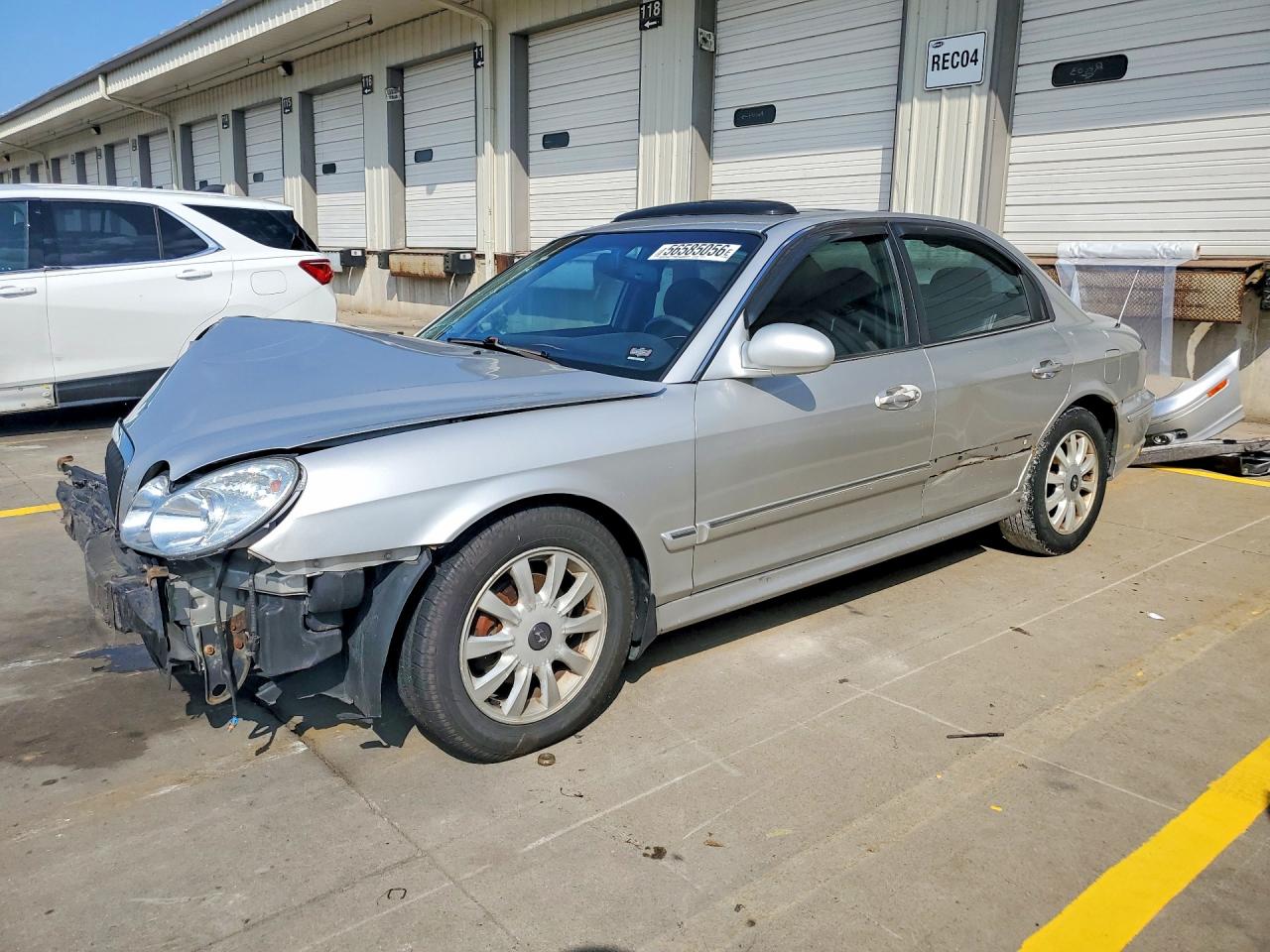 2005 Hyundai Sonata Gls Silver vin: KMHWF35H55A106546
