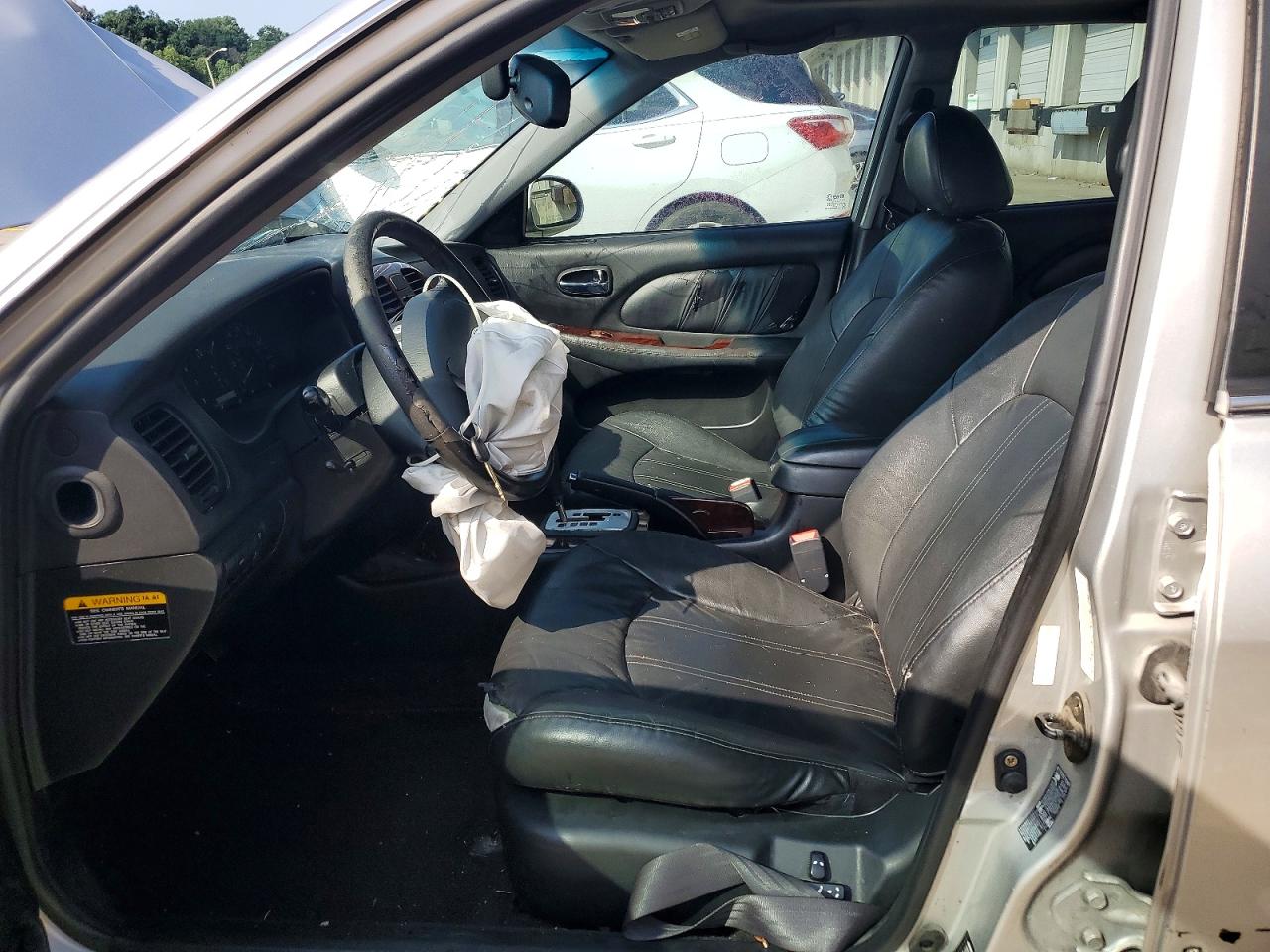 2005 Hyundai Sonata Gls Silver vin: KMHWF35H55A106546