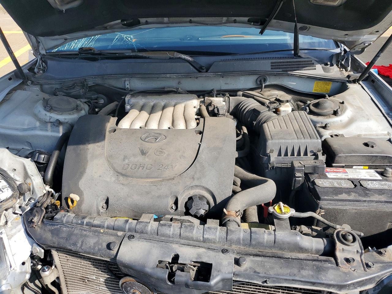 2005 Hyundai Sonata Gls Silver vin: KMHWF35H55A106546