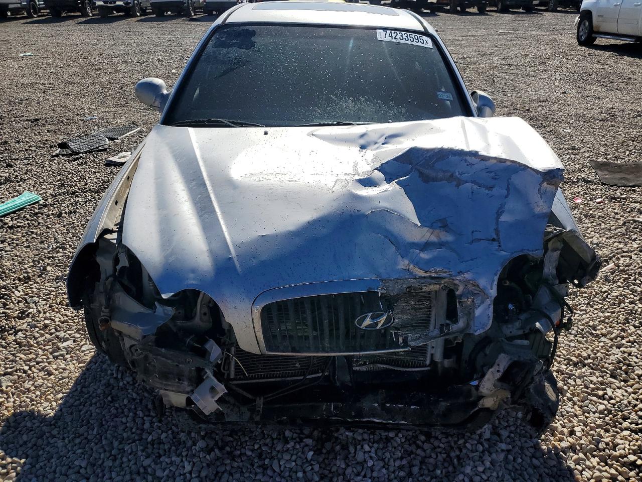 2005 Hyundai Sonata Gls Gray vin: KMHWF35H55A149185