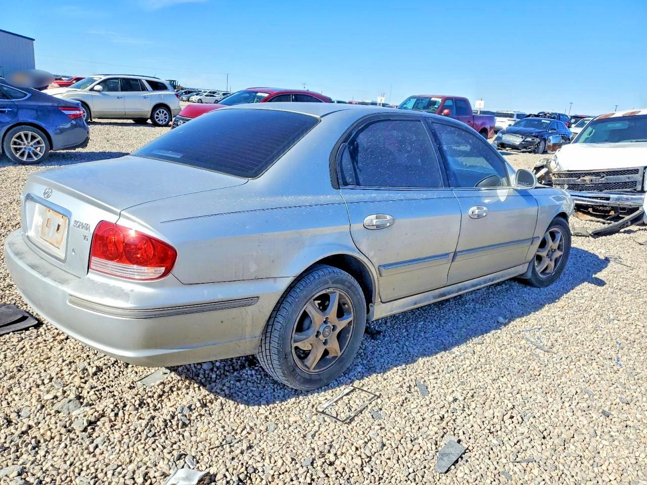 2005 Hyundai Sonata Gls Gray vin: KMHWF35H55A149185