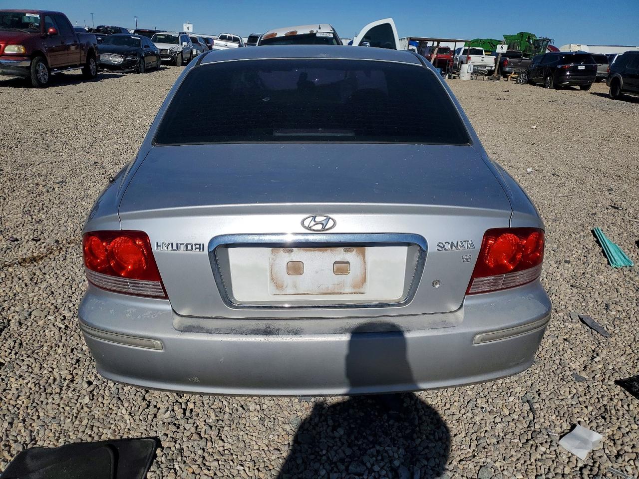2005 Hyundai Sonata Gls Gray vin: KMHWF35H55A149185