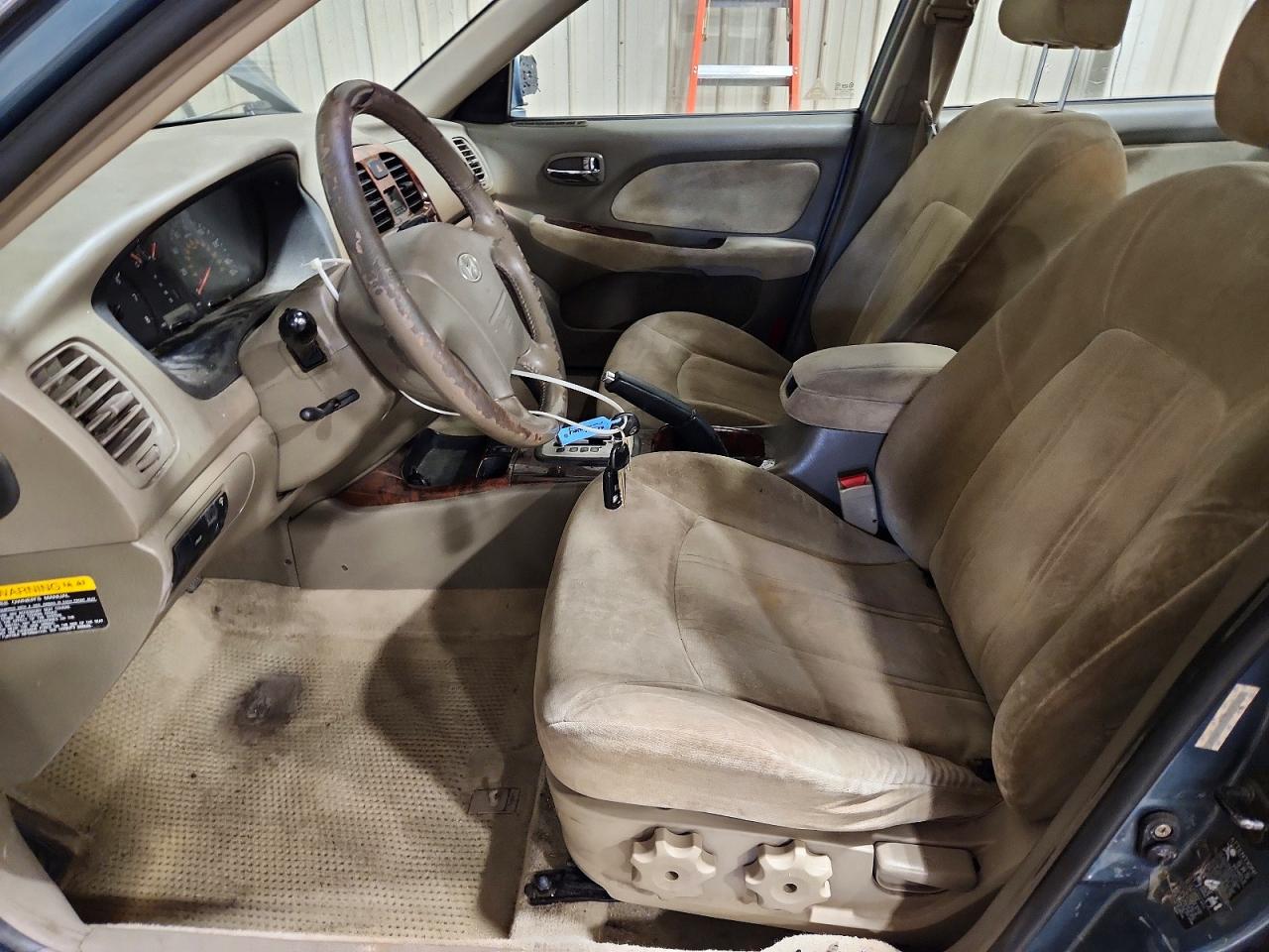 2005 Hyundai Sonata Gls Blue vin: KMHWF35H55A177410