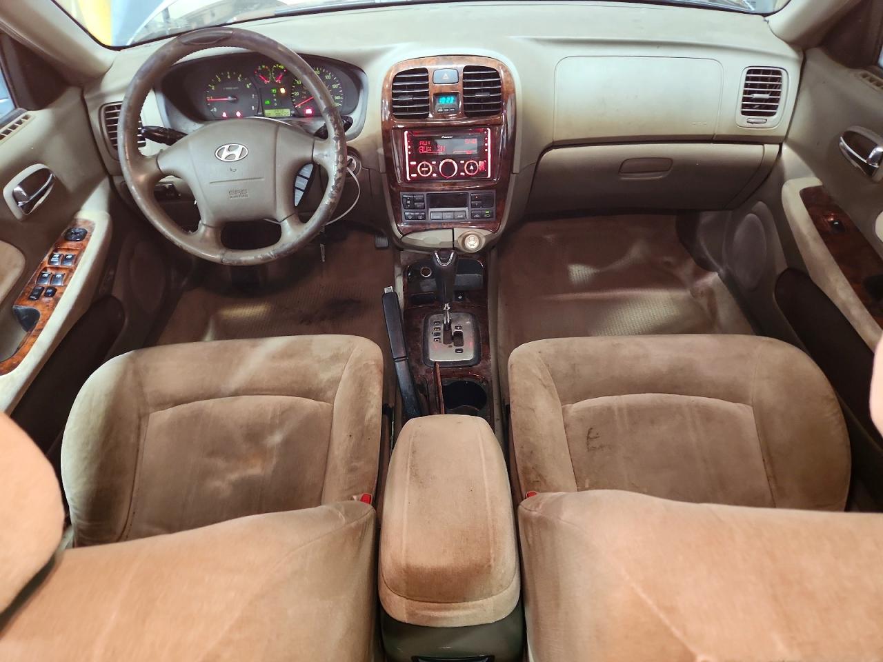 2005 Hyundai Sonata Gls Blue vin: KMHWF35H55A177410