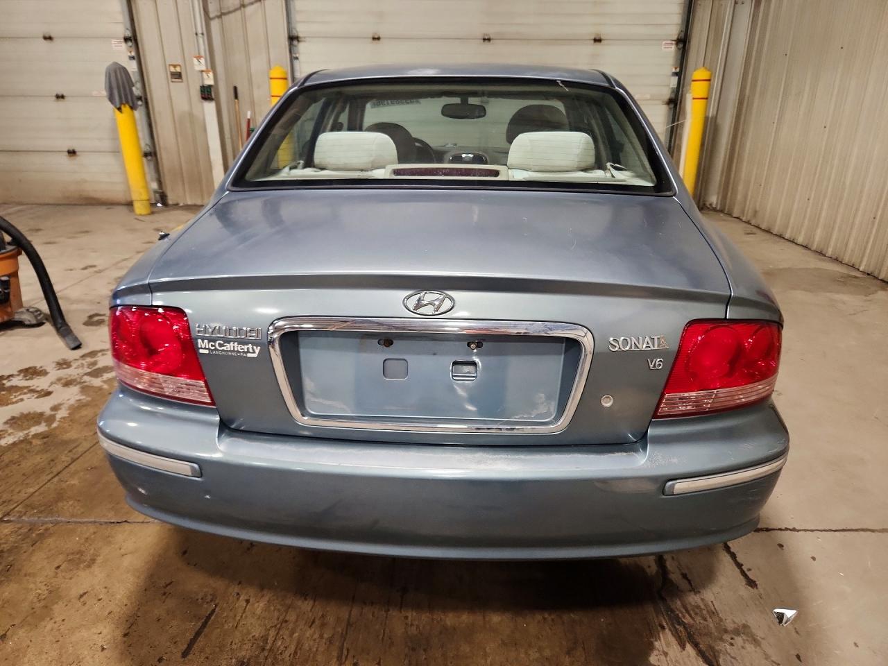 2005 Hyundai Sonata Gls Blue vin: KMHWF35H55A177410