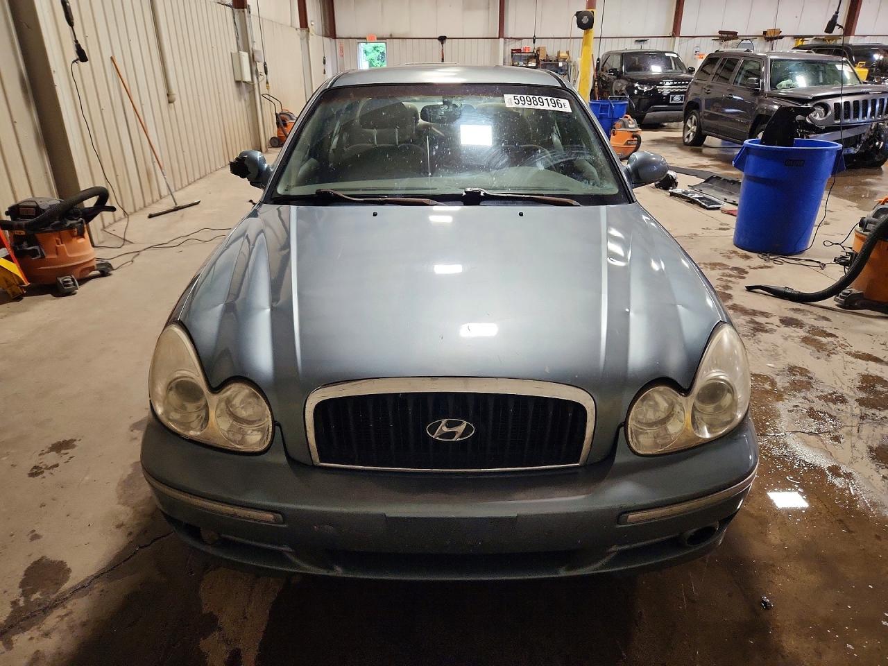 2005 Hyundai Sonata Gls Blue vin: KMHWF35H55A177410