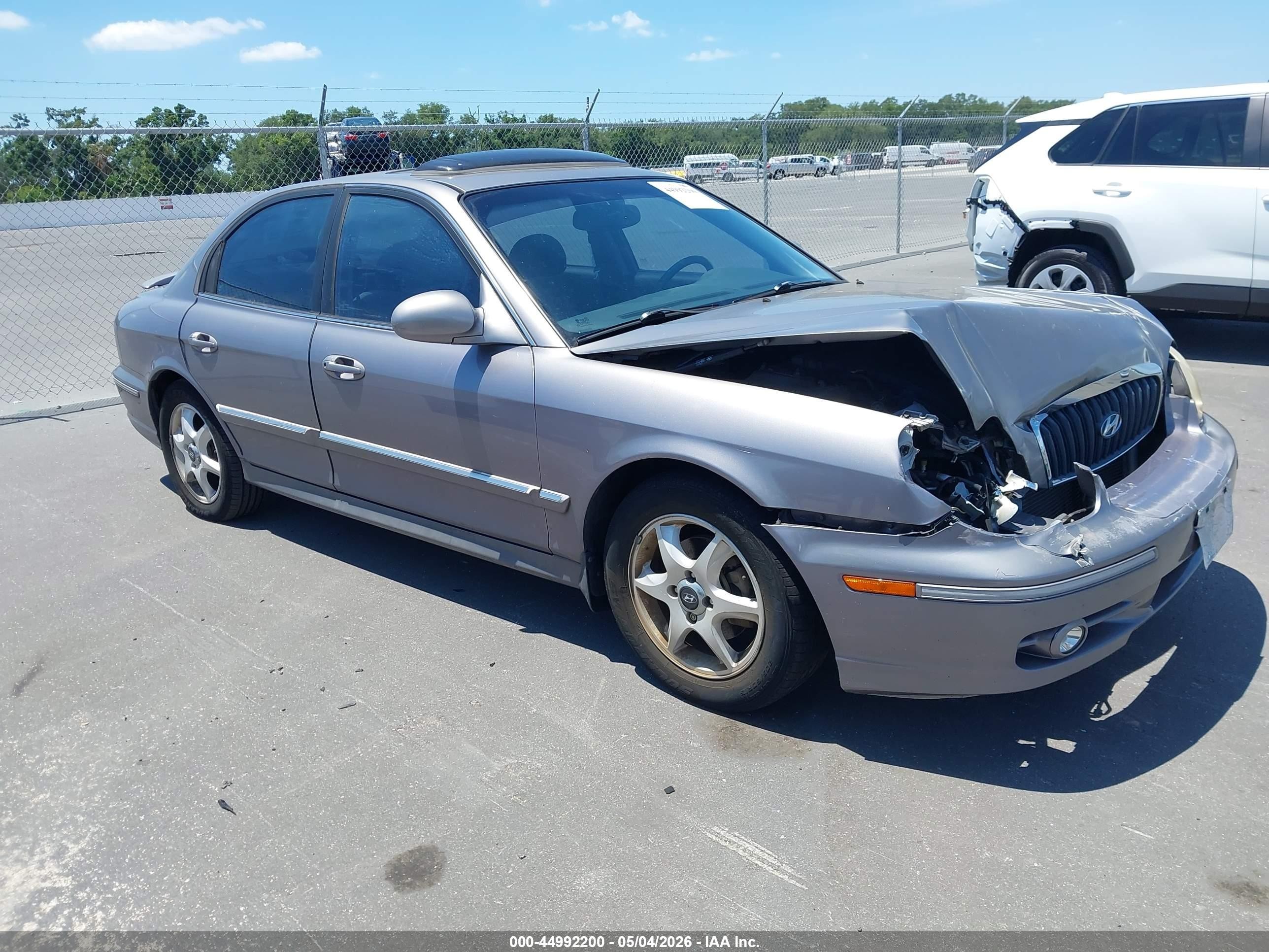 2005 Hyundai Sonata Gls/lx Silver vin: KMHWF35H55A207246