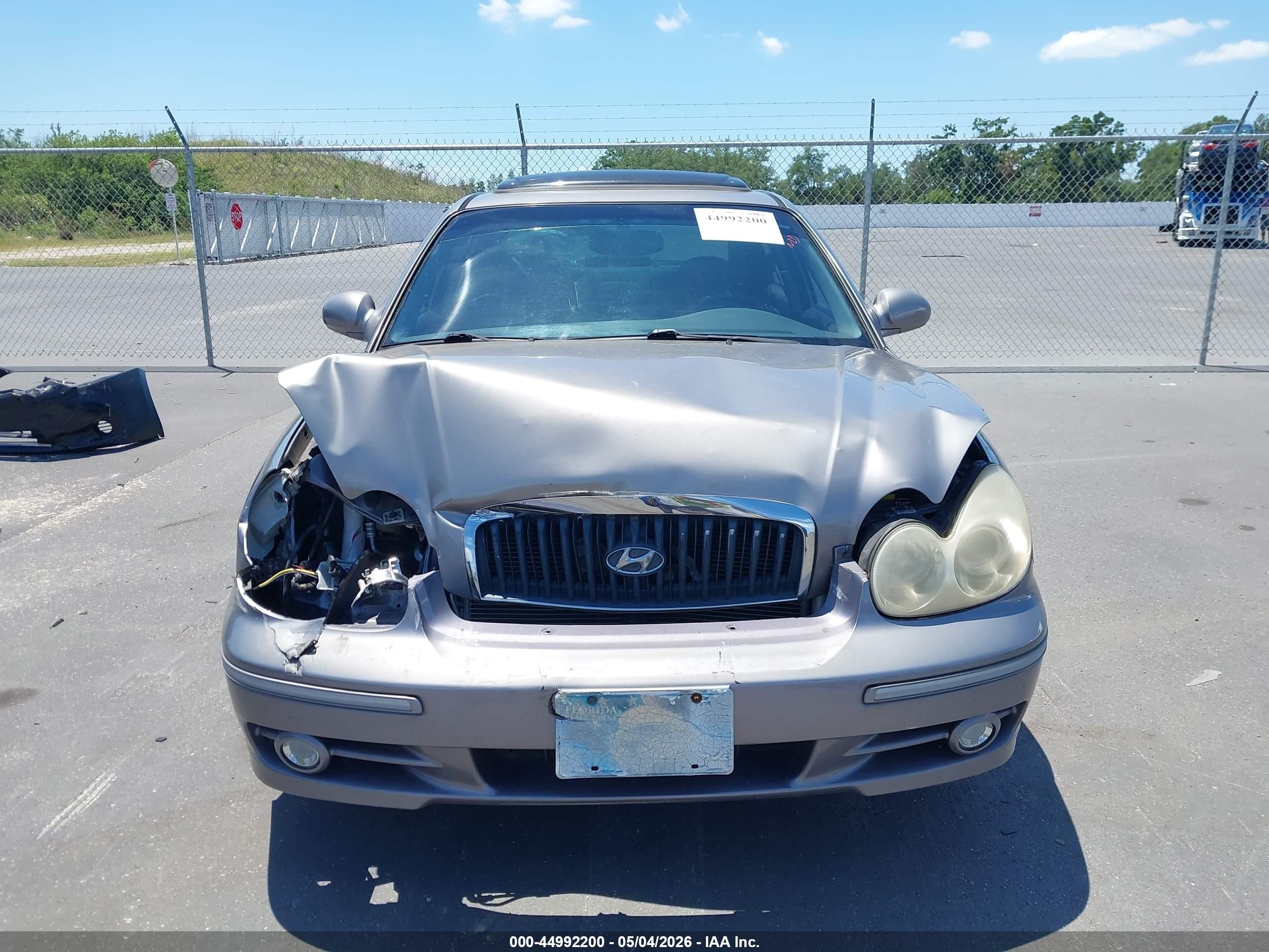 2005 Hyundai Sonata Gls/lx Silver vin: KMHWF35H55A207246