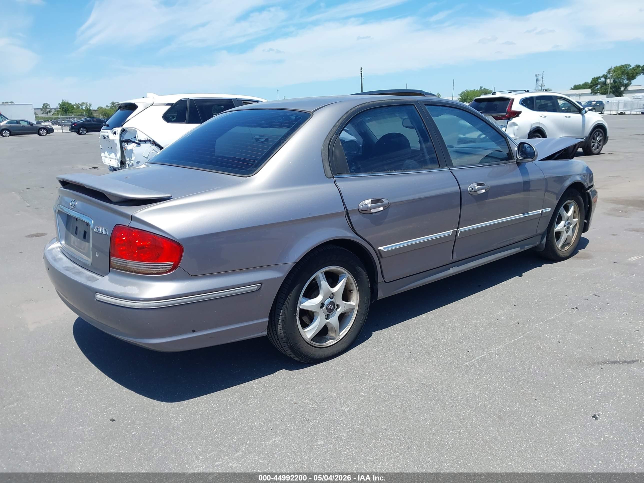2005 Hyundai Sonata Gls/lx Silver vin: KMHWF35H55A207246