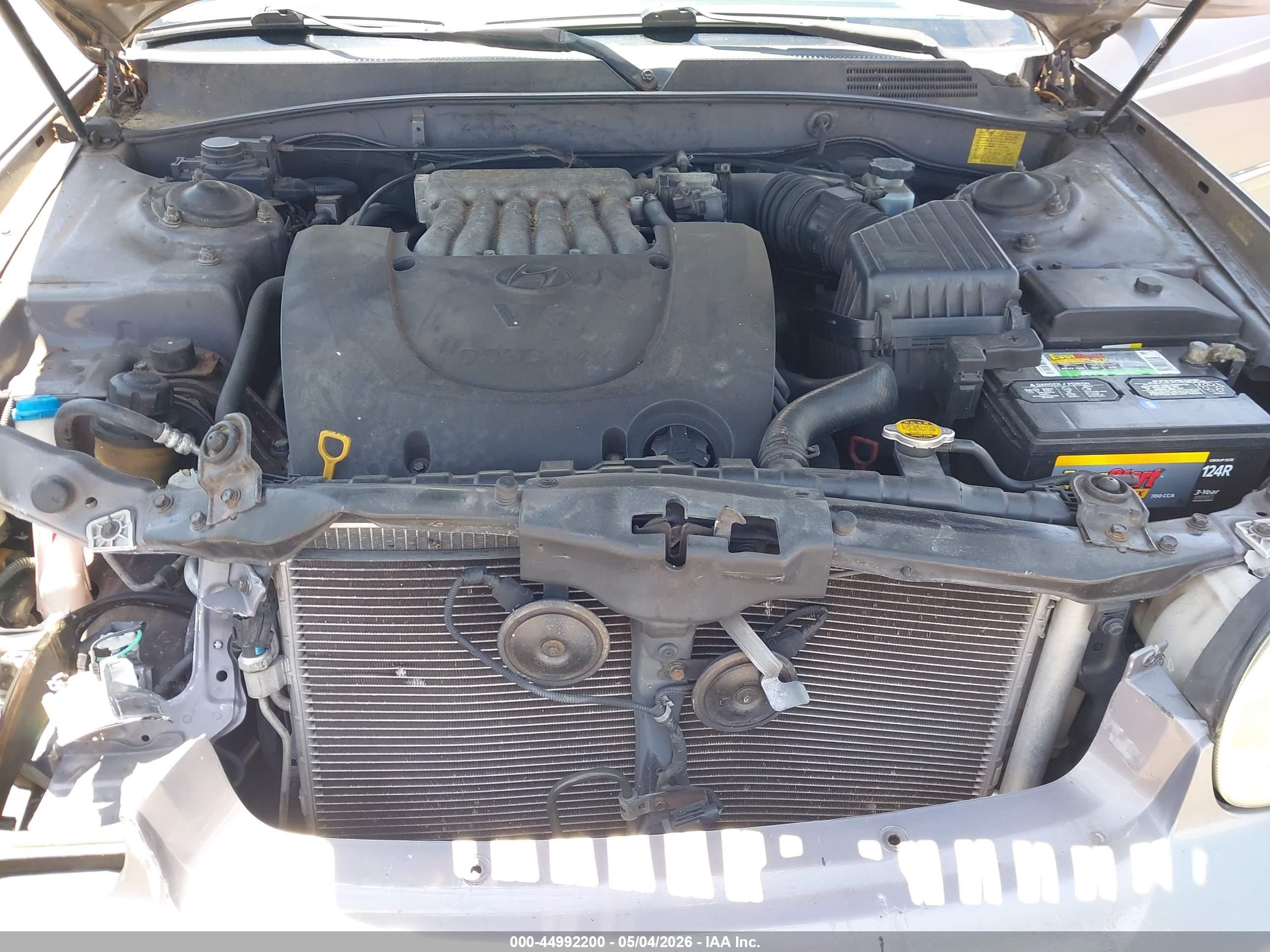 2005 Hyundai Sonata Gls/lx Silver vin: KMHWF35H55A207246