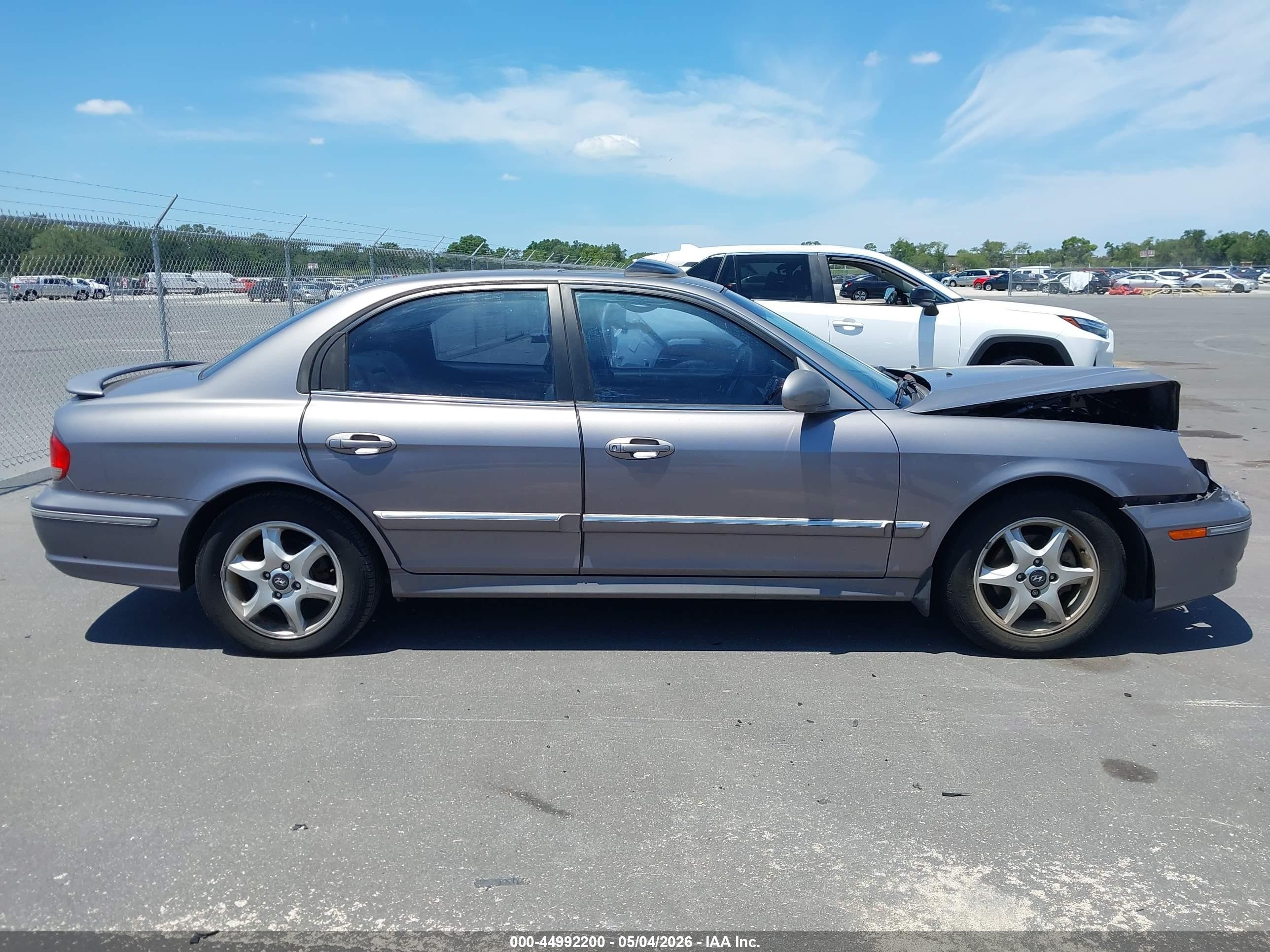 2005 Hyundai Sonata Gls/lx Silver vin: KMHWF35H55A207246