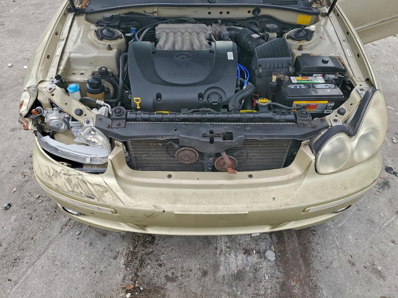 2002 Hyundai Sonata Gls Gold vin: KMHWF35H62A511570