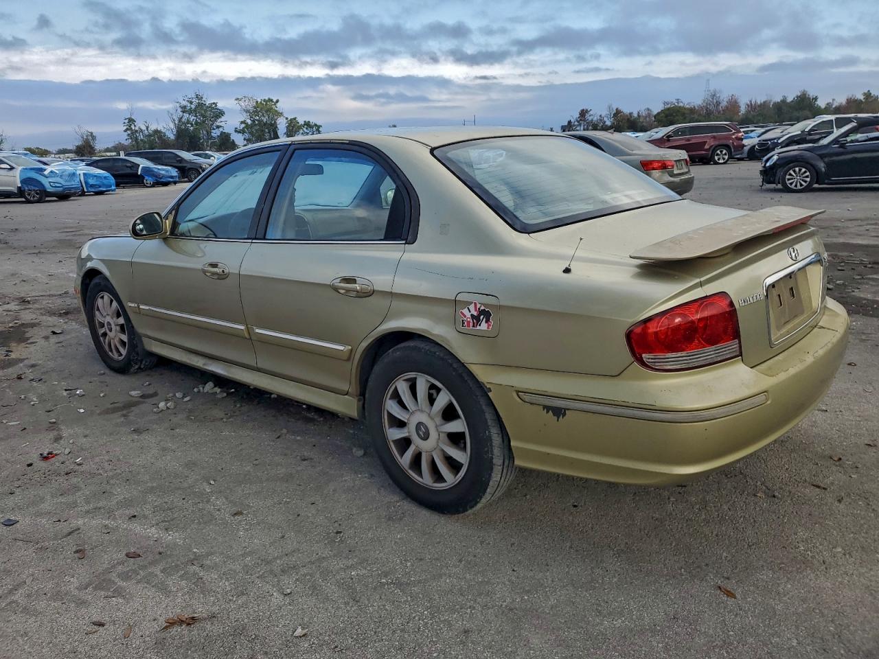2002 Hyundai Sonata Gls Gold vin: KMHWF35H62A511570