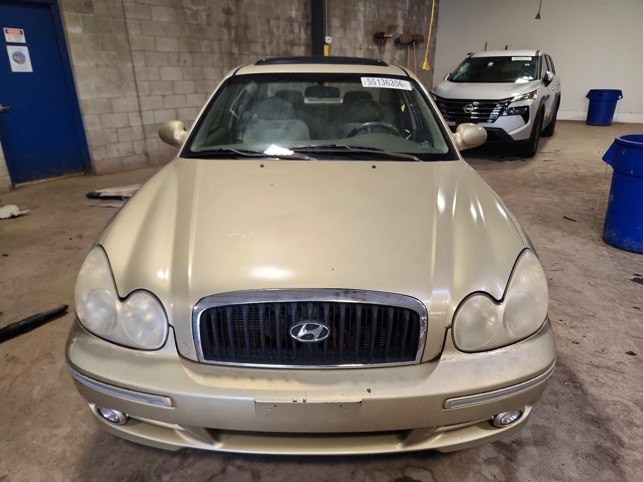 2002 Hyundai Sonata Gls/lx Cream vin: KMHWF35H62A661808