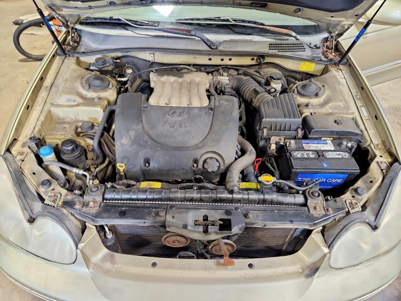 2002 Hyundai Sonata Gls/lx Cream vin: KMHWF35H62A661808
