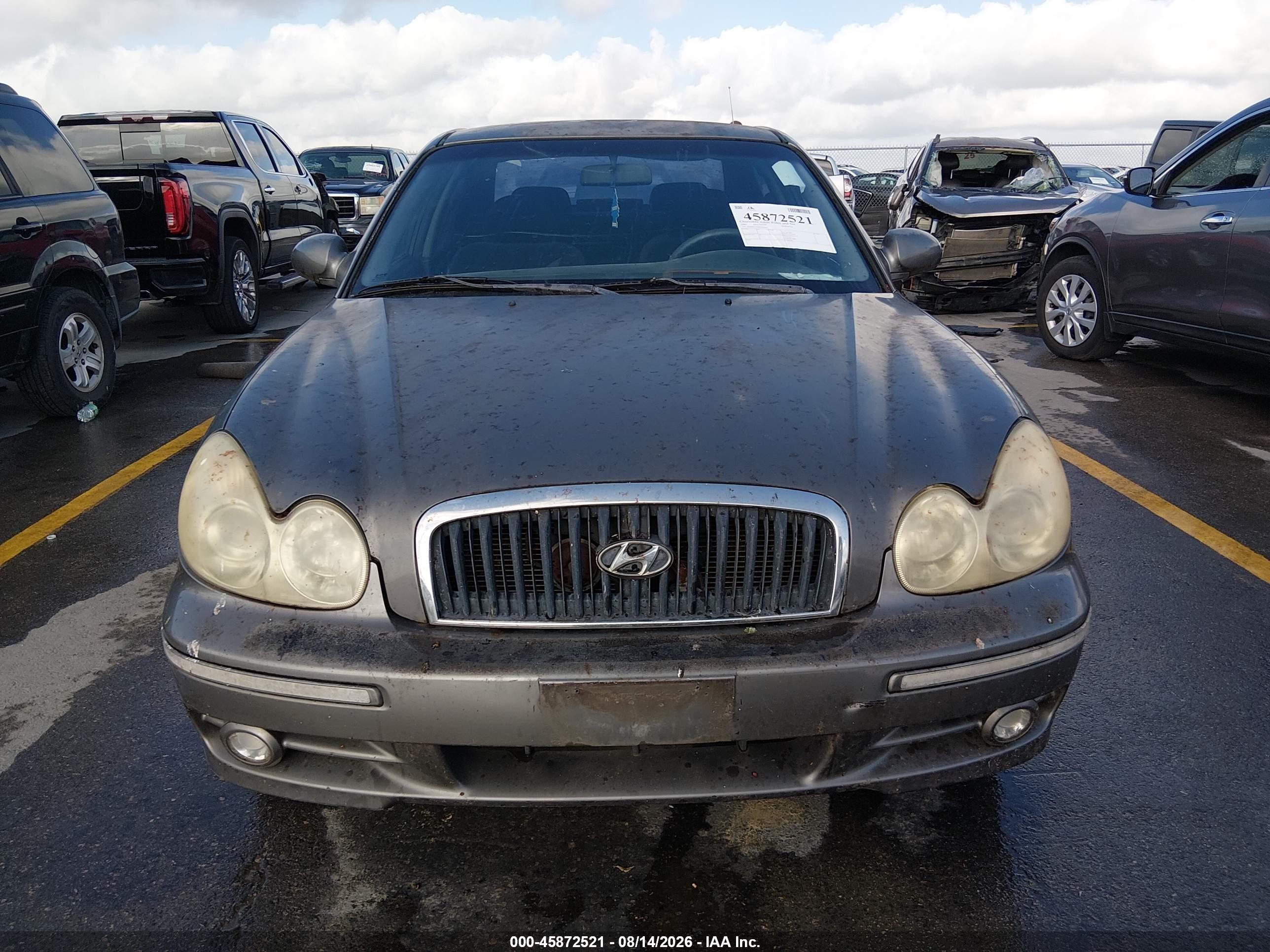 2002 Hyundai Sonata Gls/lx Серый vin: KMHWF35H62A670315