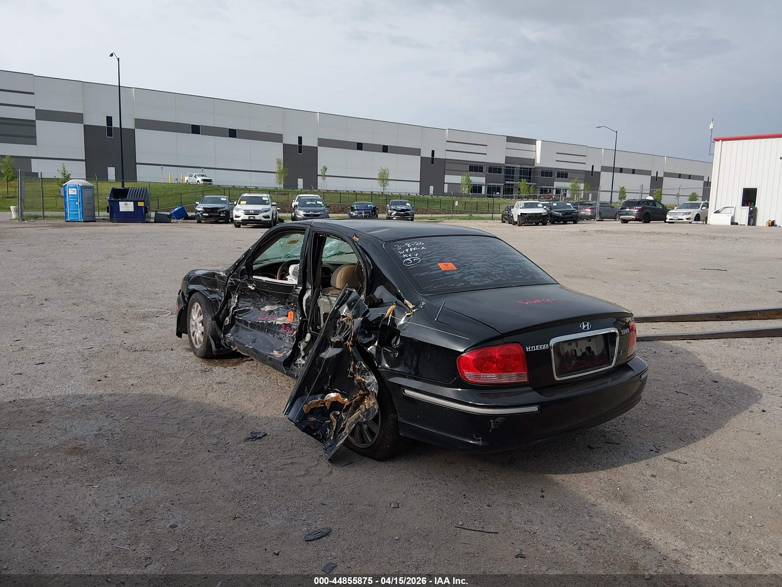 2004 Hyundai Sonata Gls/lx Черный vin: KMHWF35H64A988678