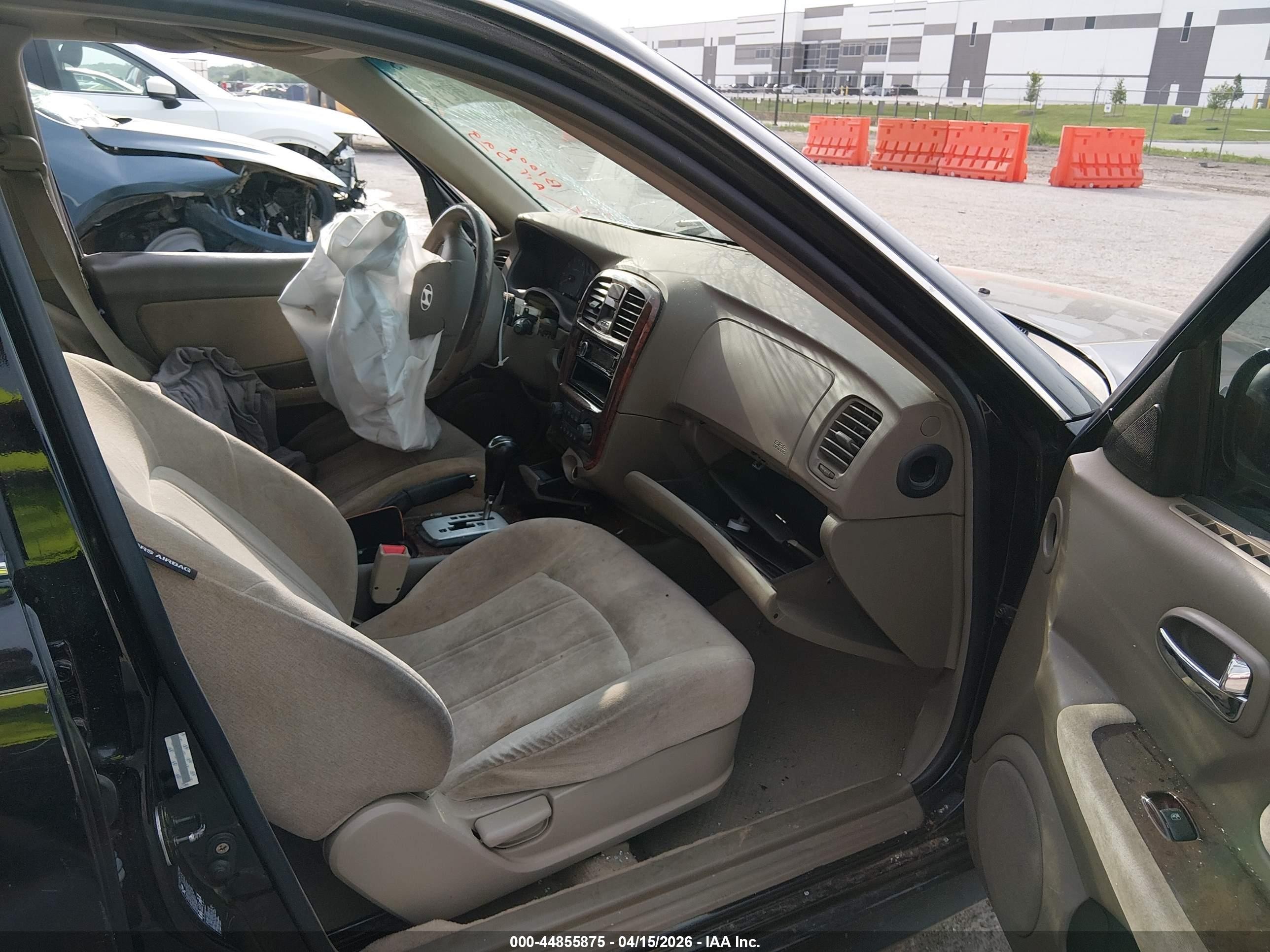 2004 Hyundai Sonata Gls/lx Черный vin: KMHWF35H64A988678