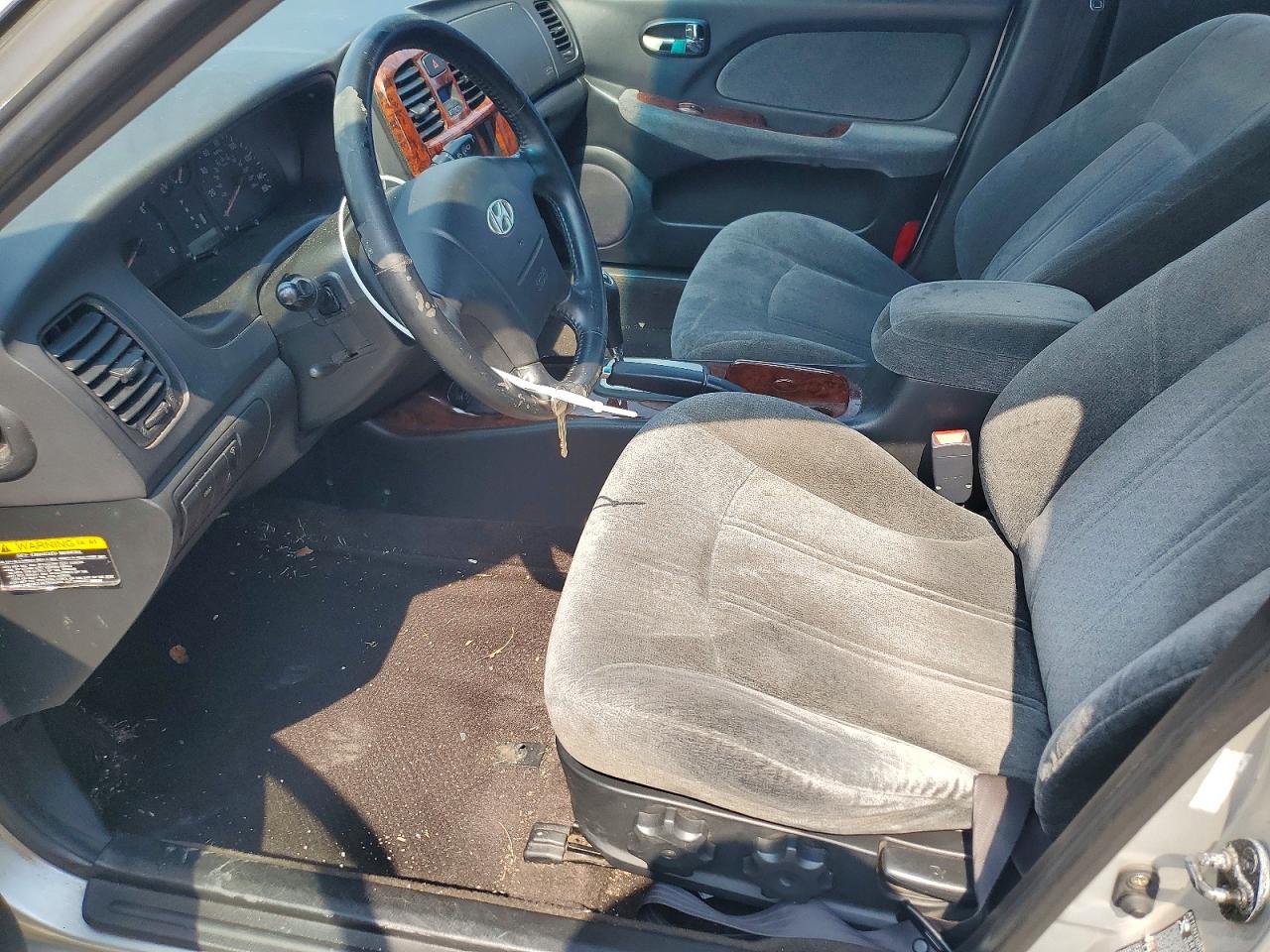 2005 Hyundai Sonata Gls Silver vin: KMHWF35H65A108824