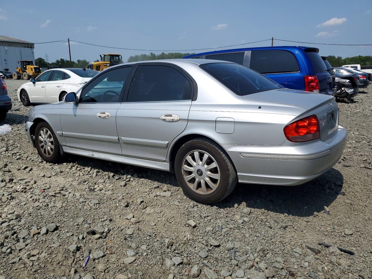 2005 Hyundai Sonata Gls Silver vin: KMHWF35H65A108824