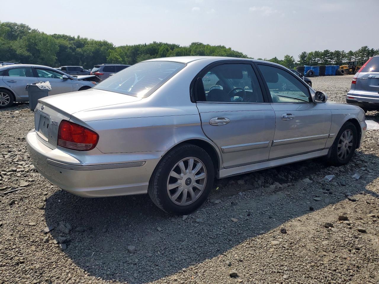 2005 Hyundai Sonata Gls Silver vin: KMHWF35H65A108824
