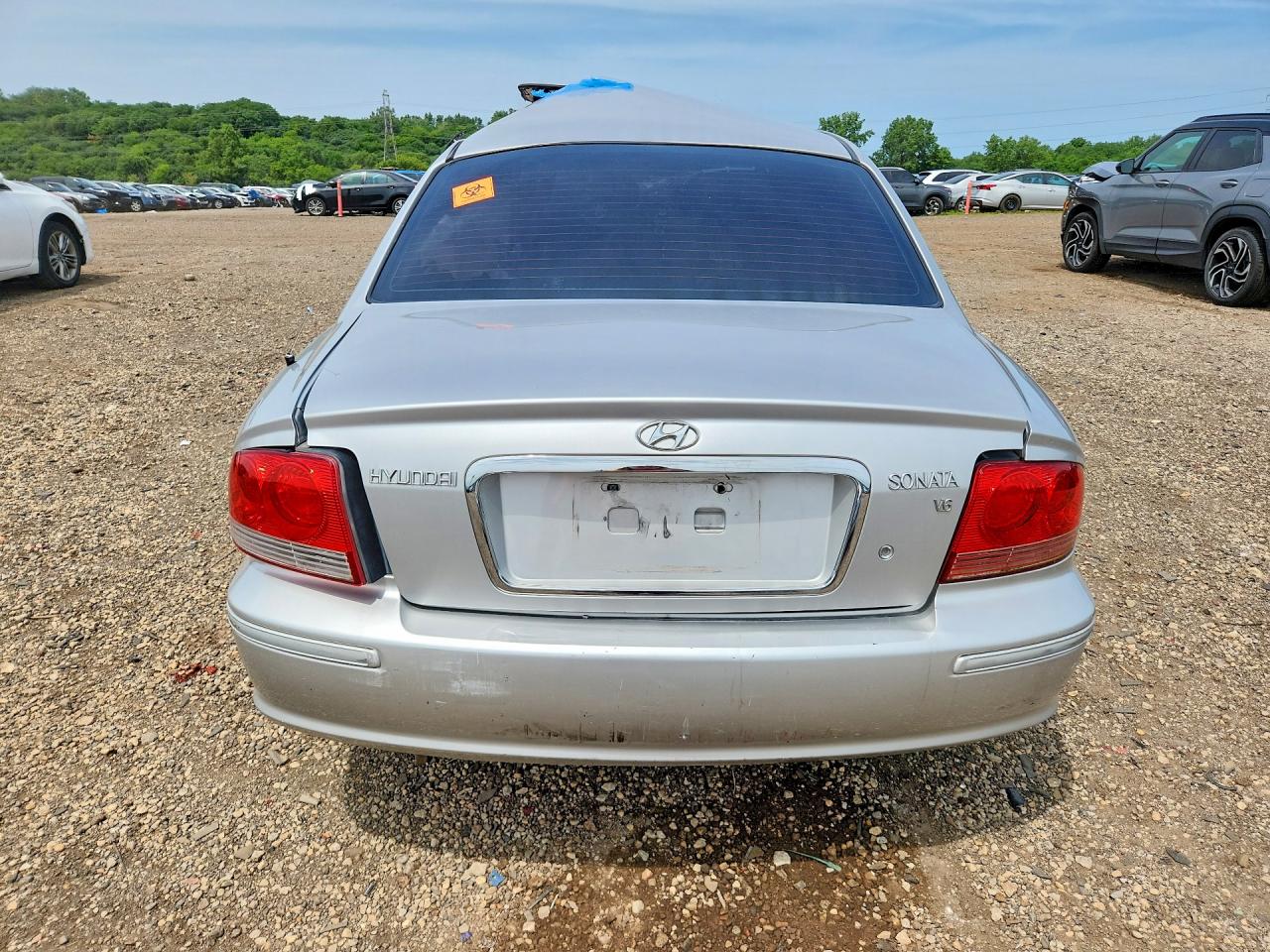 2005 Hyundai Sonata Gls Silver vin: KMHWF35H65A138227