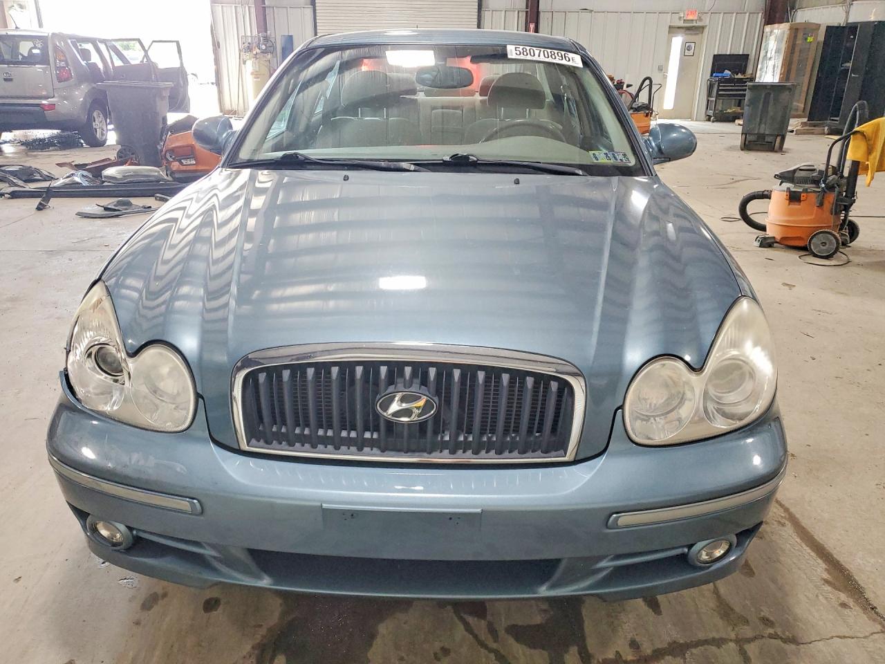 2005 Hyundai Sonata Gls Синий vin: KMHWF35H65A180137