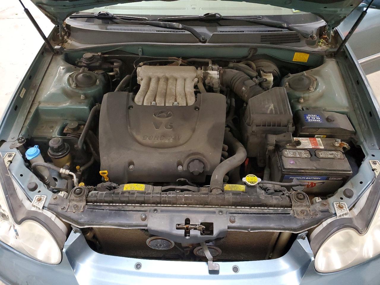 2005 Hyundai Sonata Gls Синий vin: KMHWF35H65A180137