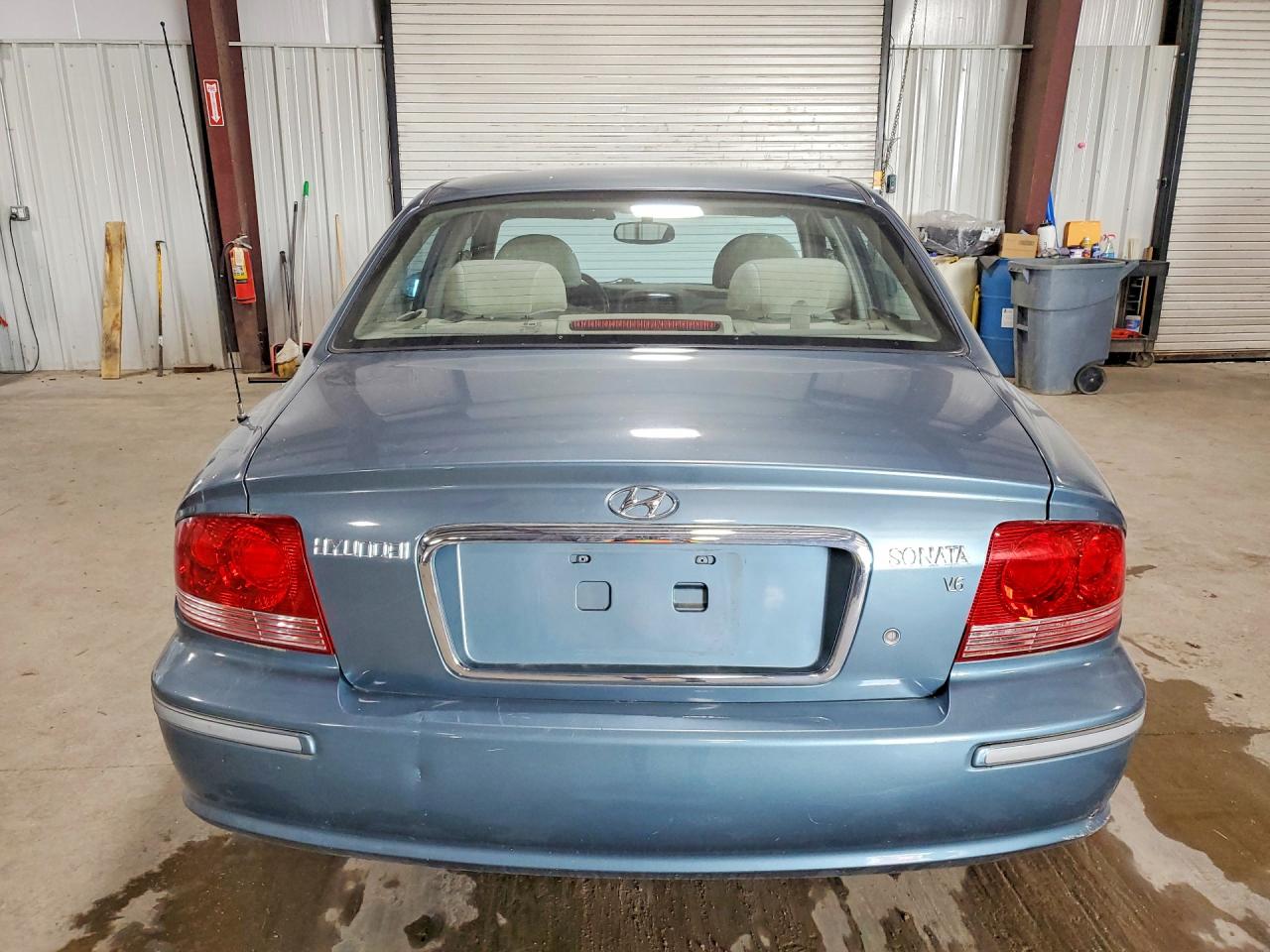 2005 Hyundai Sonata Gls Синий vin: KMHWF35H65A180137