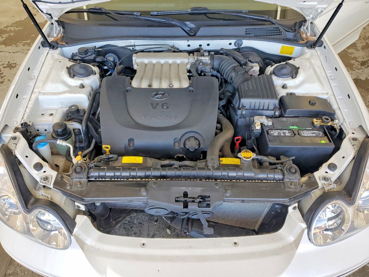 2002 Hyundai Sonata Gls White vin: KMHWF35H72A685874