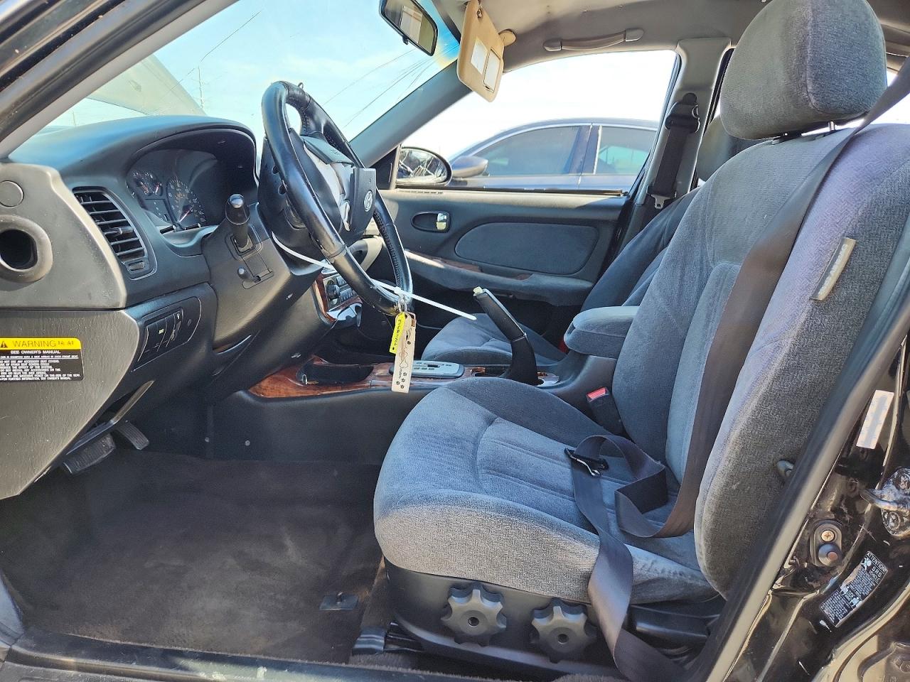 2003 Hyundai Sonata Gls Black vin: KMHWF35H73A830249