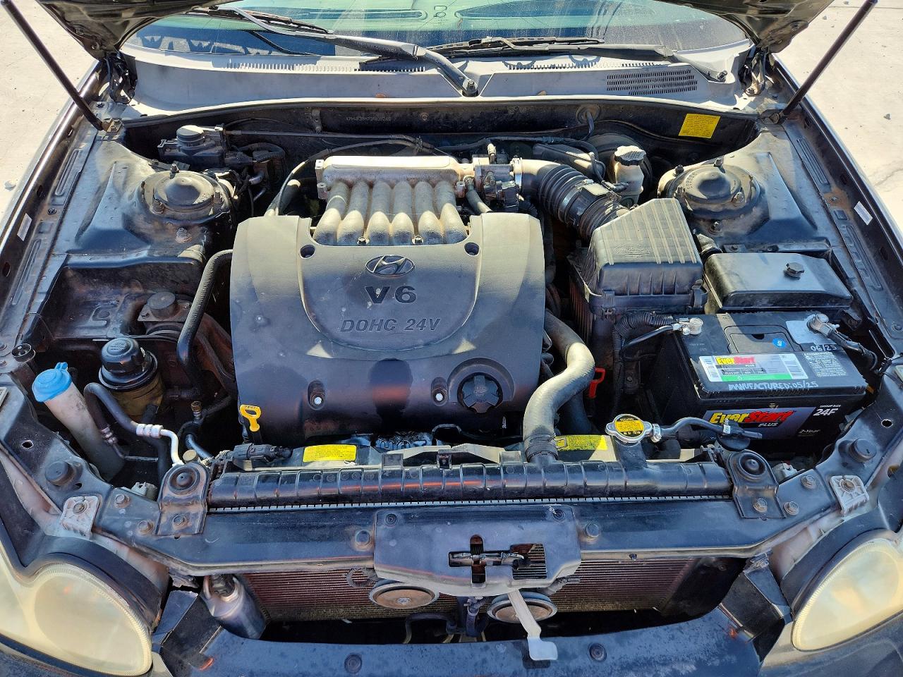 2003 Hyundai Sonata Gls Black vin: KMHWF35H73A830249