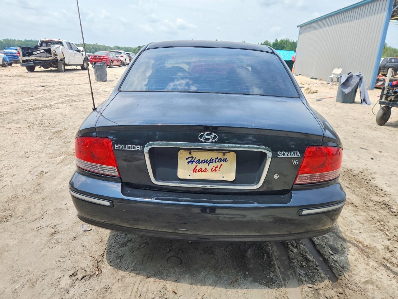 2003 Hyundai Sonata Gls Black vin: KMHWF35H73A851893