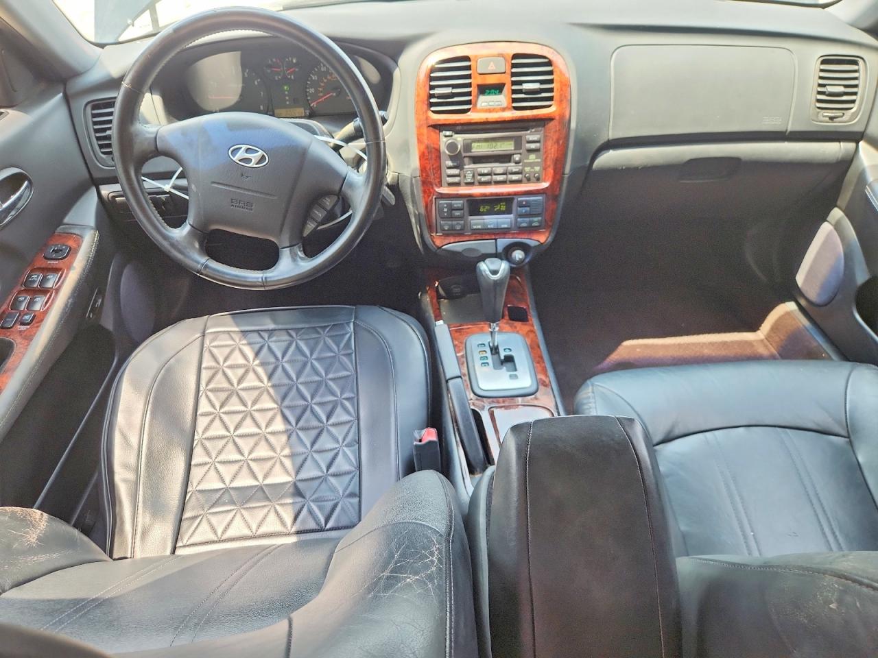 2003 Hyundai Sonata Gls Black vin: KMHWF35H73A851893
