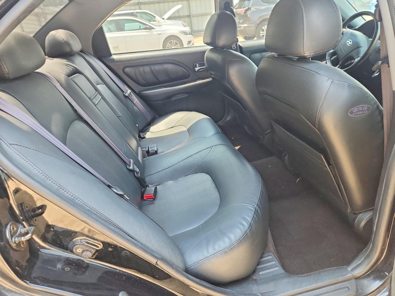2003 Hyundai Sonata Gls Black vin: KMHWF35H73A851893