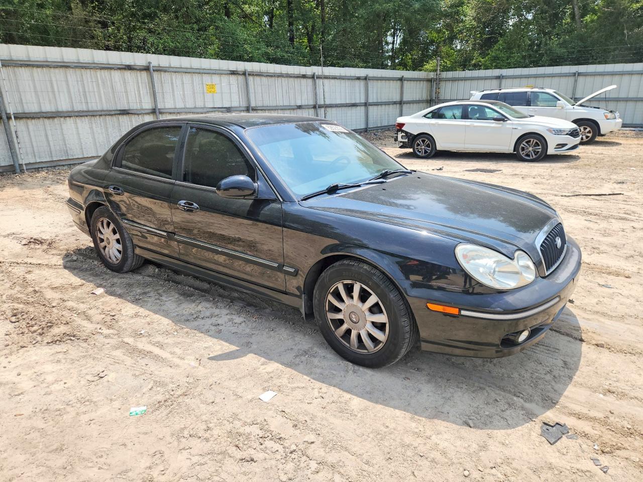 2003 Hyundai Sonata Gls Black vin: KMHWF35H73A851893