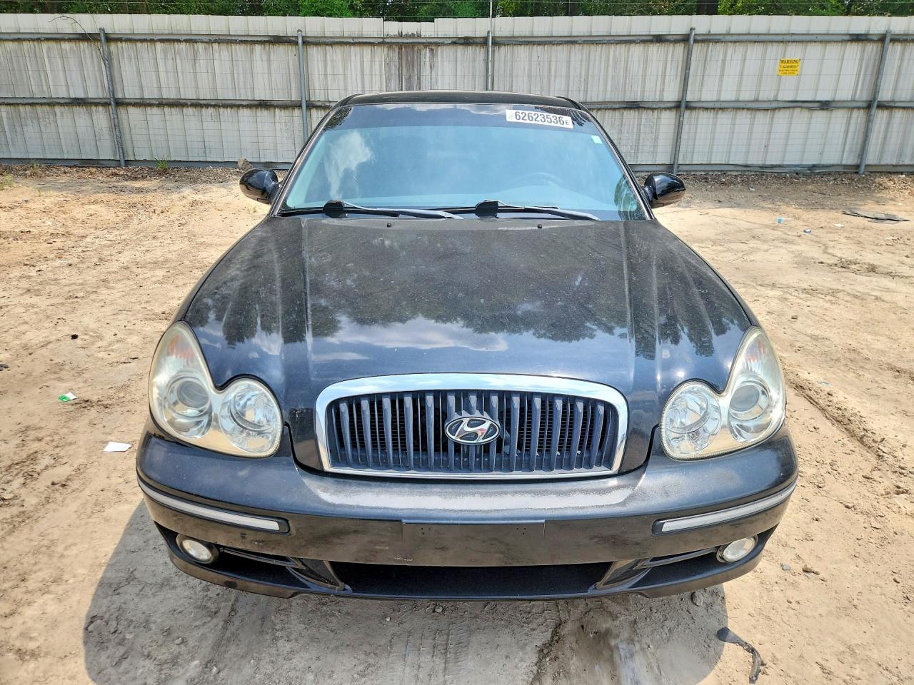 2003 Hyundai Sonata Gls Black vin: KMHWF35H73A851893