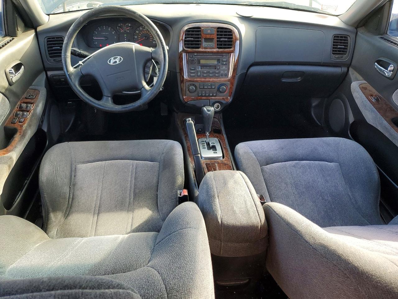 2003 Hyundai Sonata Blue vin: KMHWF35H73A854860