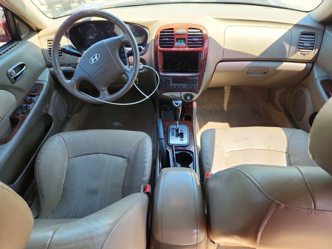 2004 Hyundai Sonata Gls/lx Maroon vin: KMHWF35H74A032156