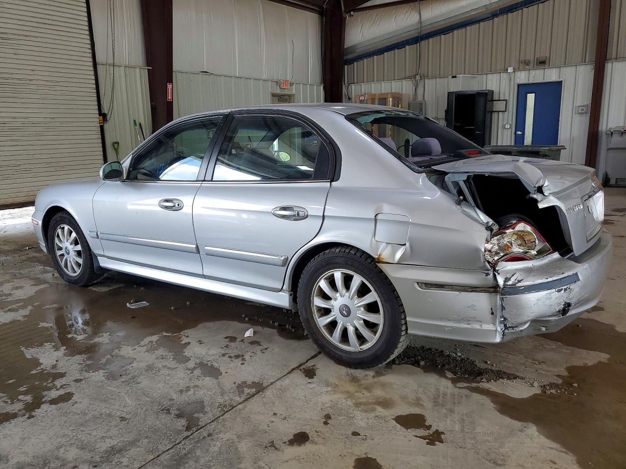 2004 Hyundai Sonata Gls/lx Silver vin: KMHWF35H74A952711