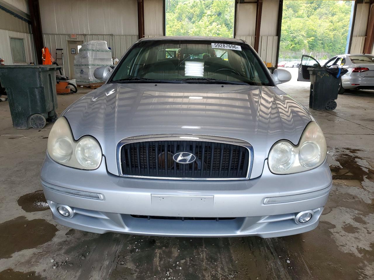 2004 Hyundai Sonata Gls/lx Silver vin: KMHWF35H74A952711