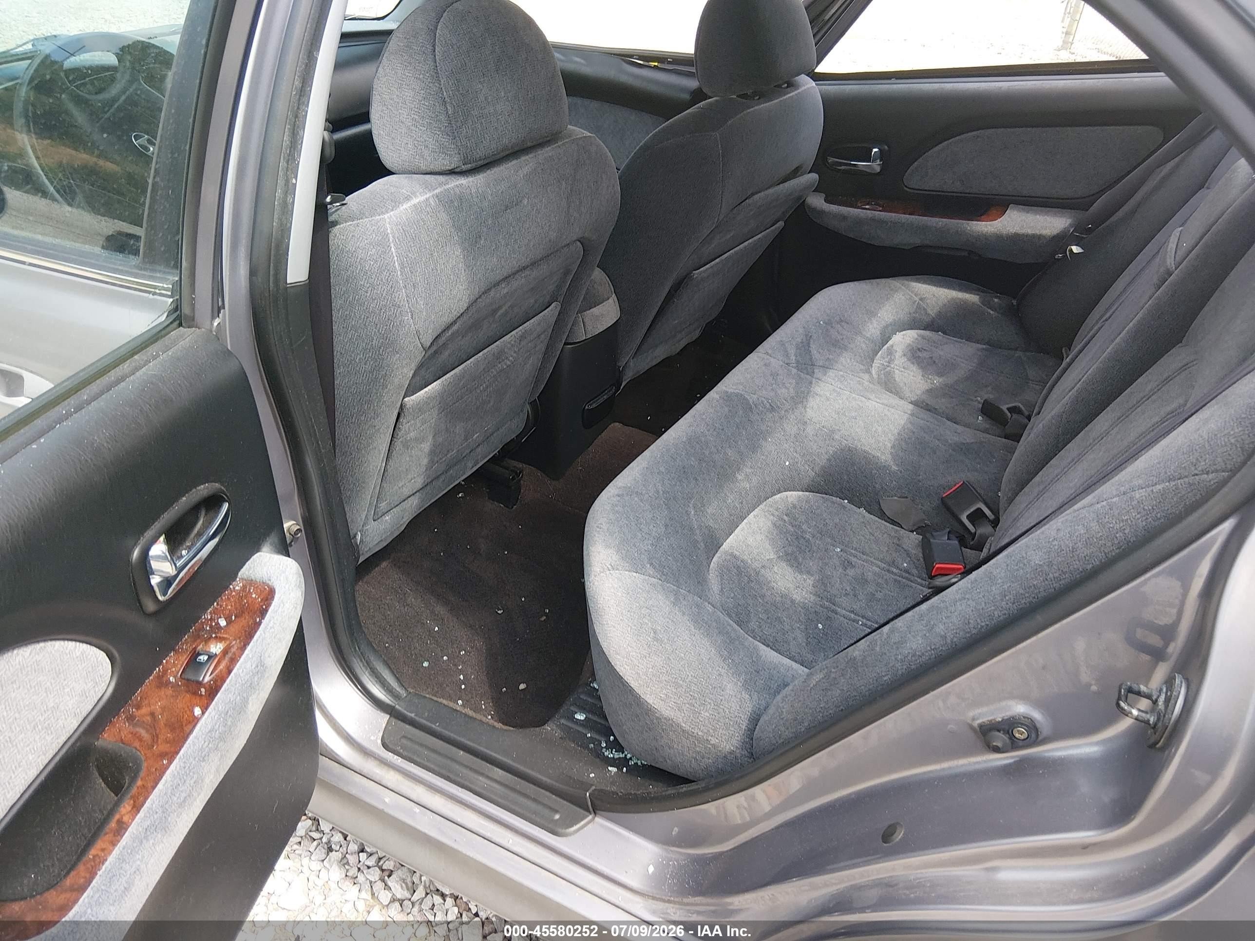 2005 Hyundai Sonata Gls/lx Gray vin: KMHWF35H75A140861
