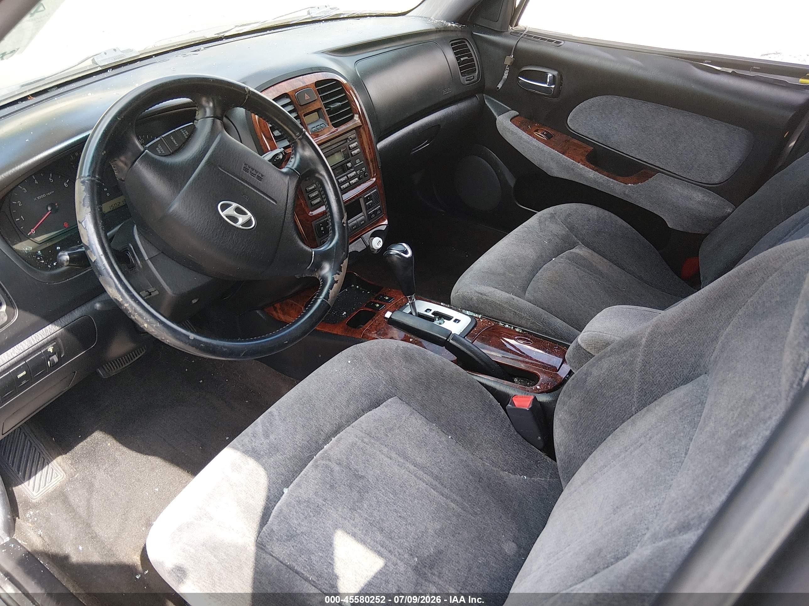 2005 Hyundai Sonata Gls/lx Gray vin: KMHWF35H75A140861