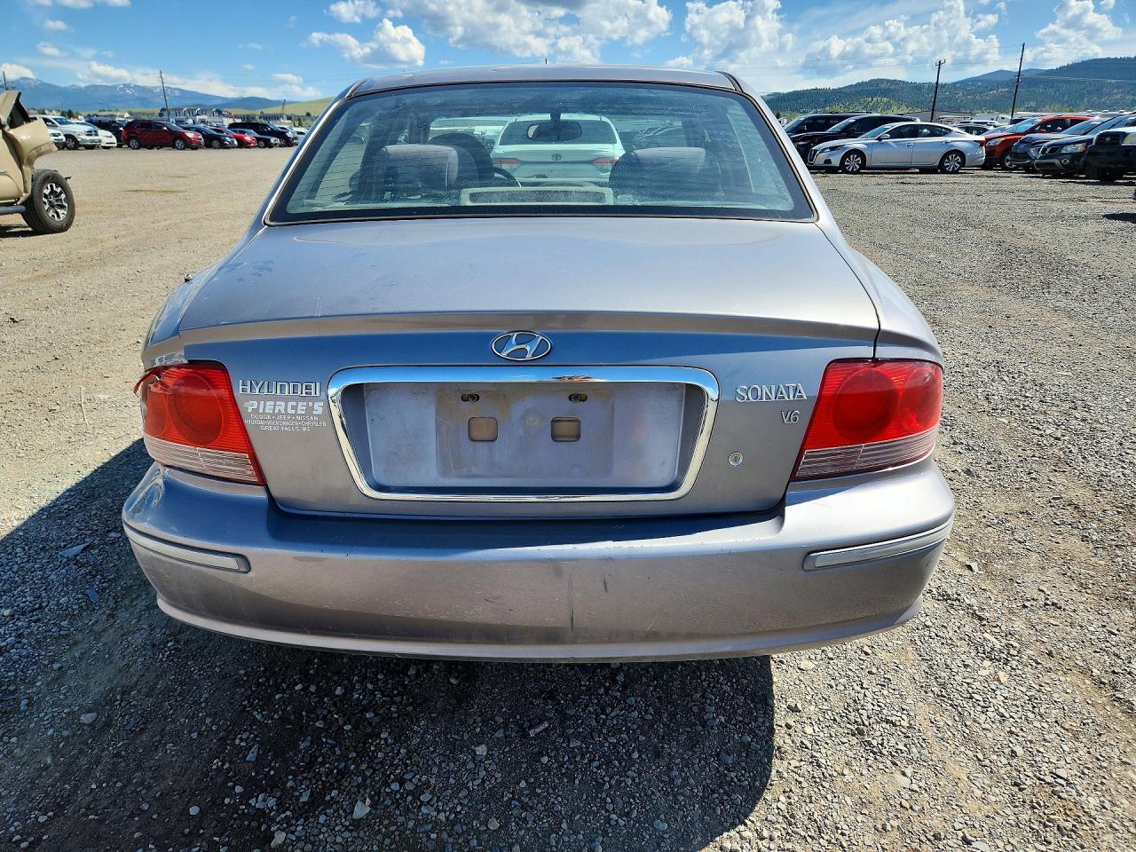 2005 Hyundai Sonata Gls Gray vin: KMHWF35H75A147695